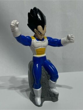 2002 Dragon Ball Z Vegeta action figure Burger King kids meal toy Great Cond DBZ